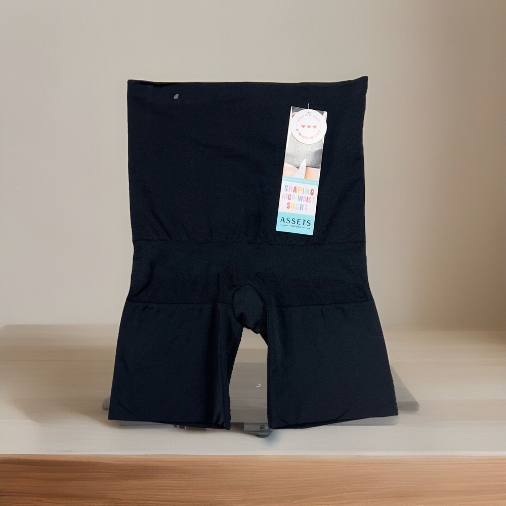 ASSETS by SPANX Remarkable Results Shaping High-Waist Short MidThigh Shaper 1X